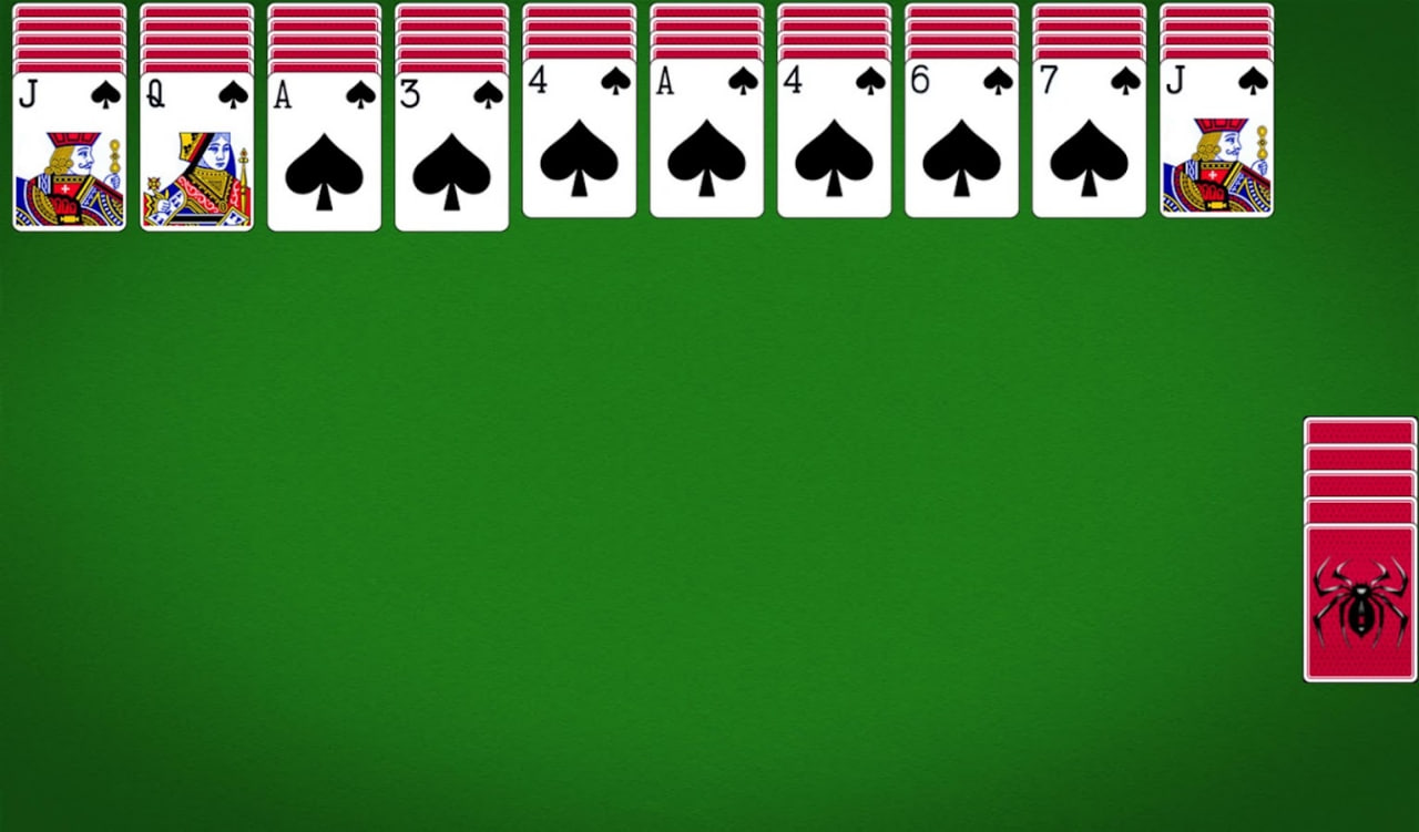 Spider Solitaire free online